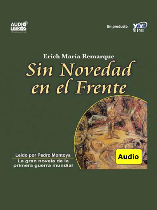 Title details for Sin Novedad En El Frente by Erich Maria Remarque - Available